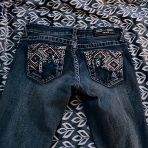 Grace in LA low rise bootcut jeans, size 26